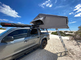 Camping Package - Roof Top Tent - 2 Person LONG STYLE Soft Shell Tent Canyon Offroad