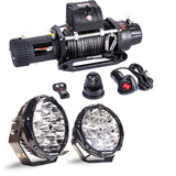 Prado 150 2013-2017 Offroad Pack - Bull Bar, winch, Led driving lights