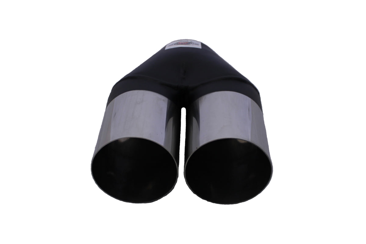 Y-PIECE SC 2 1/2"IN 2 X 3 1/2 OUT 9" LONG REDBACK304 SS