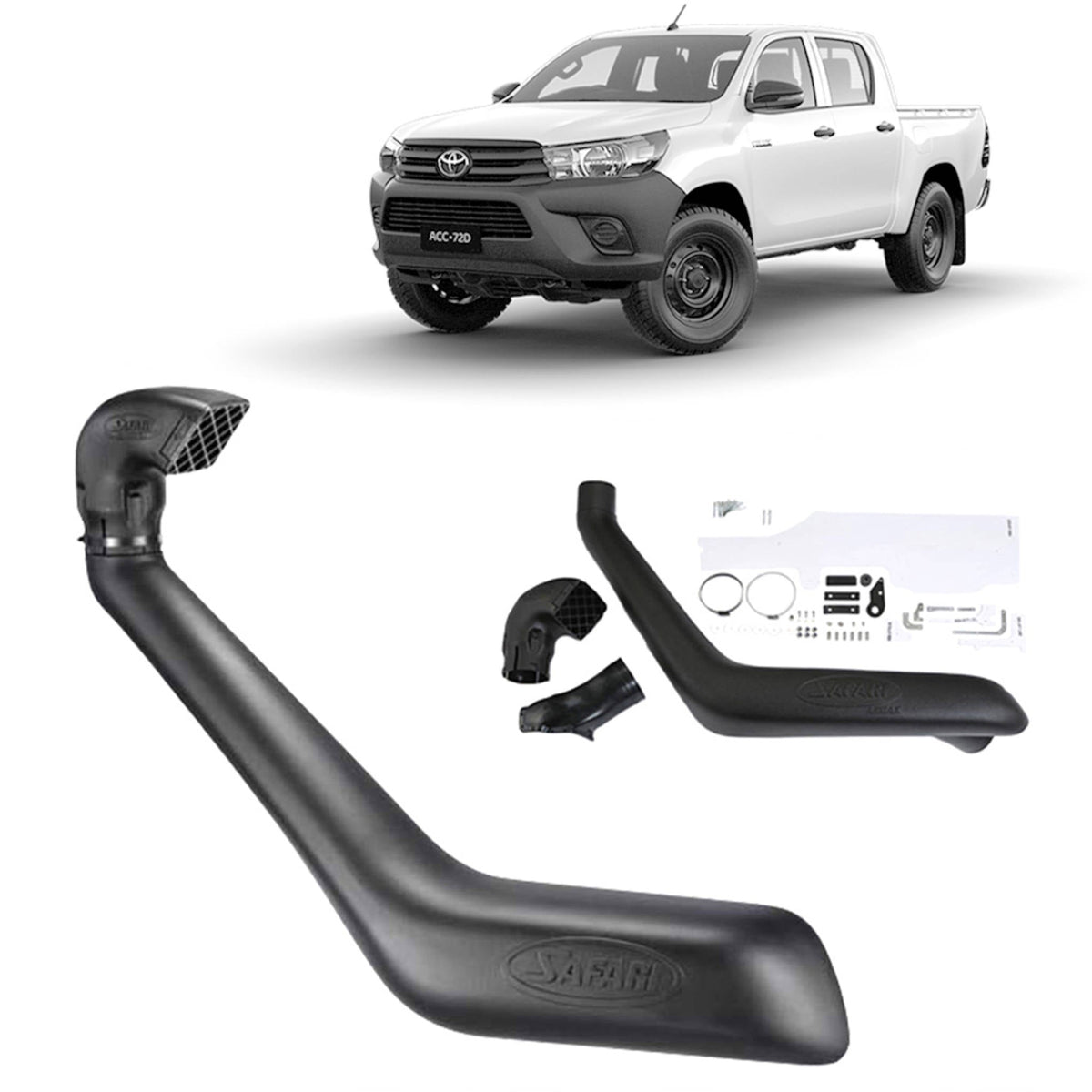 Safari Snorkel for Toyota Hilux (01/2015 - on)