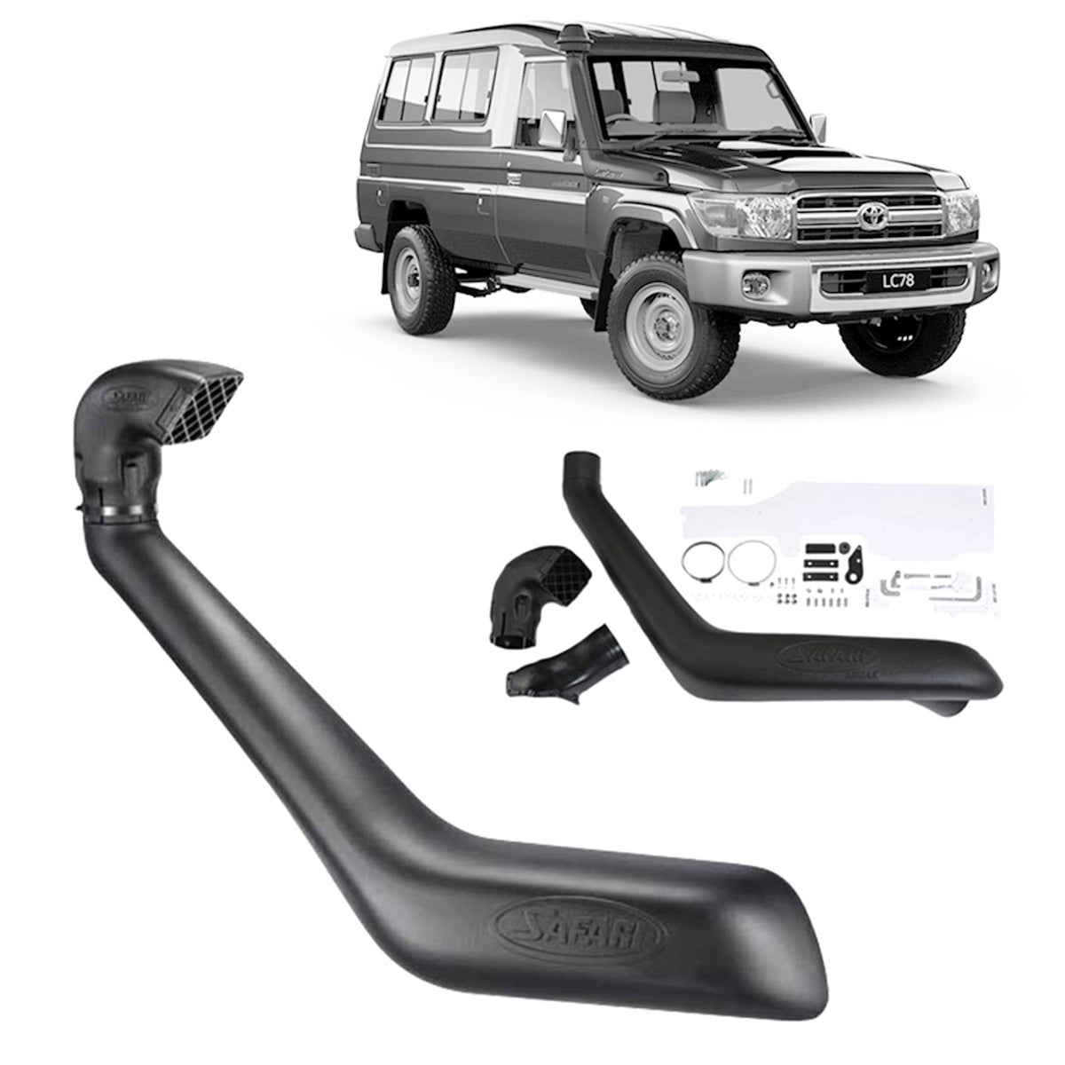 Safari Snorkel for Toyota Landcruiser (01/1990 - 10/2007)