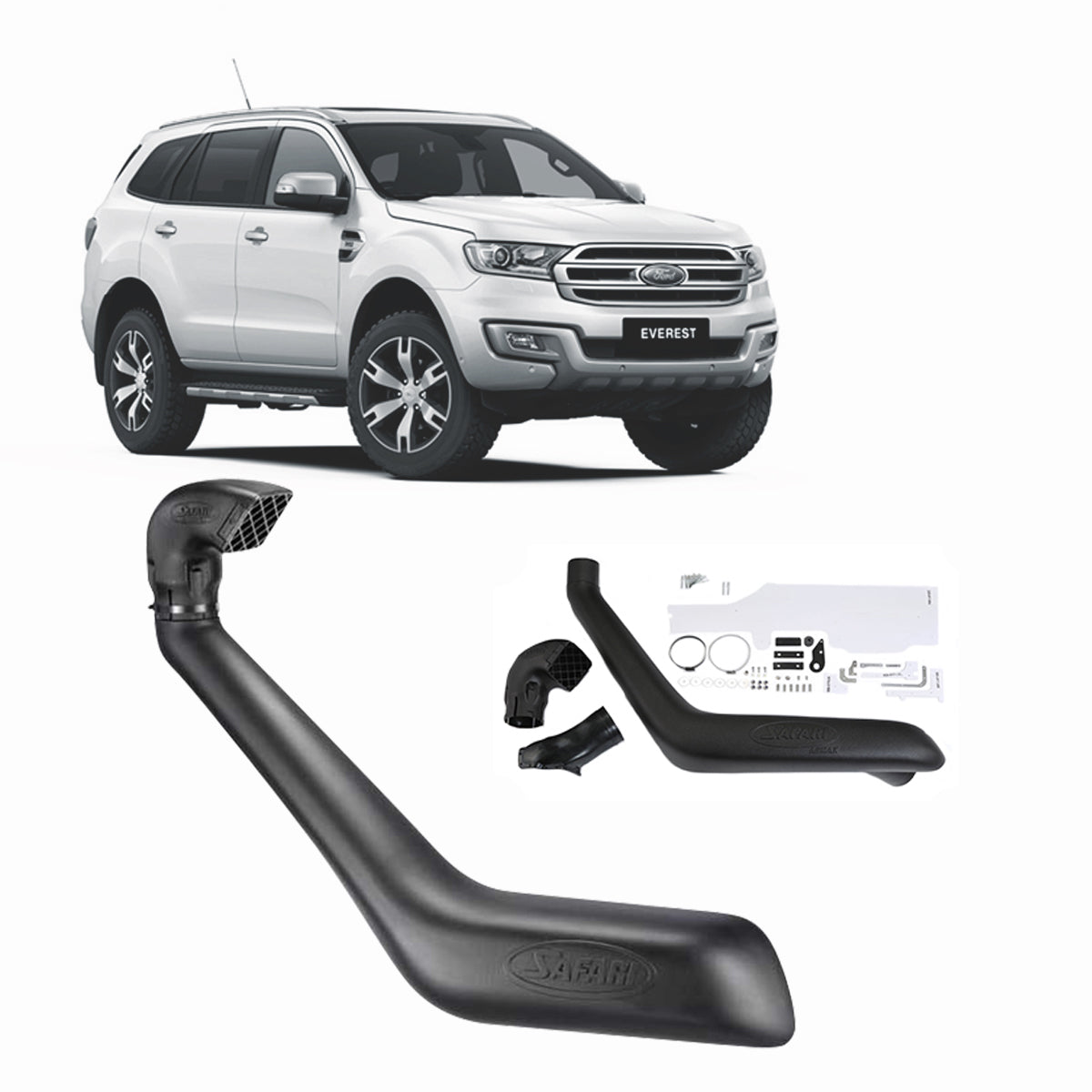 Safari Snorkel for Ford Ranger (07/2015 - 05/2022), Everest (07/2015 - on)