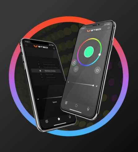 Stedi 6 Pack Surface RGB Rock Led Lights