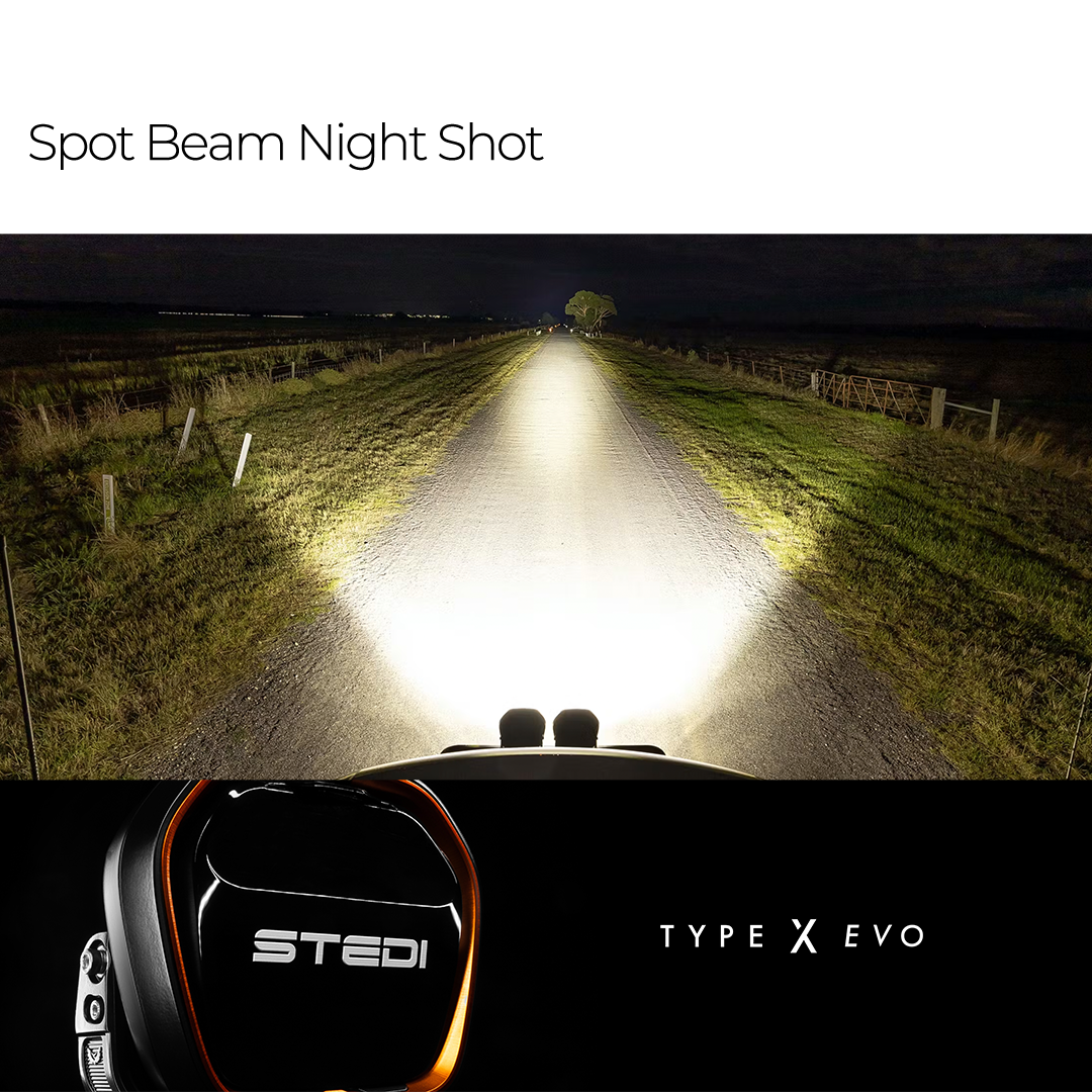 Stedi Type X™ Evo | Single | Spot Beam | Led Driving Light