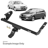 TAG Standard Duty Towbar for Mazda 323 Protegé (05/1998 - 05/2004), 323 Astina (01/2001 - 05/2004), 323 (09/1998 - 2003), Ford Laser (03/1999 - 09/2002)