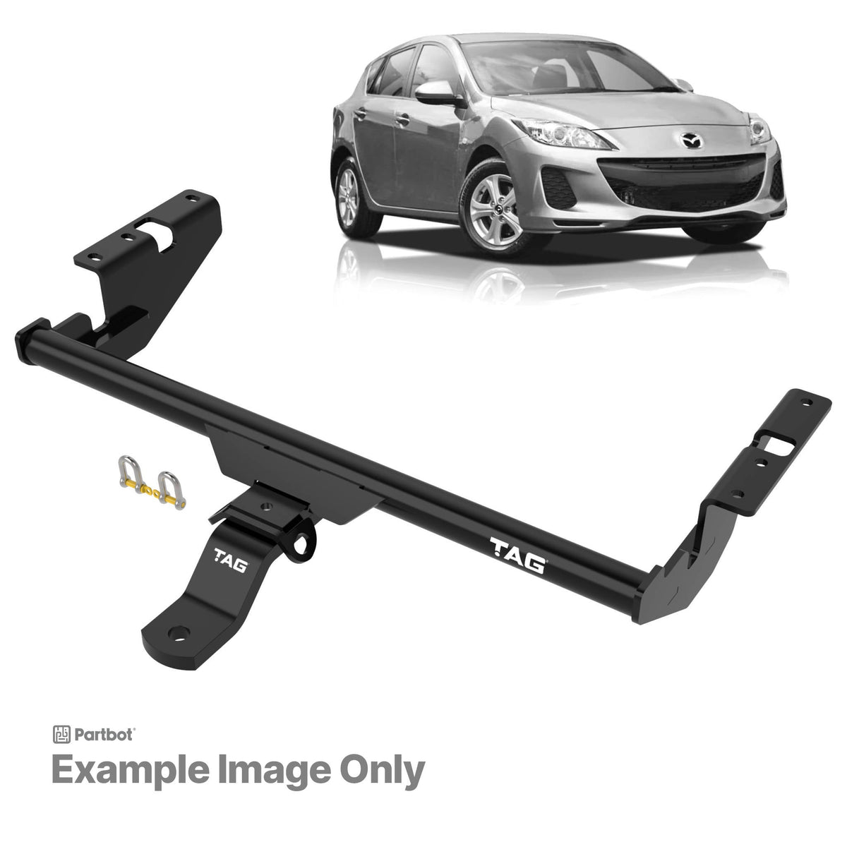 TAG Standard Duty Towbar for Mazda 3 (01/2008 - 01/2014)