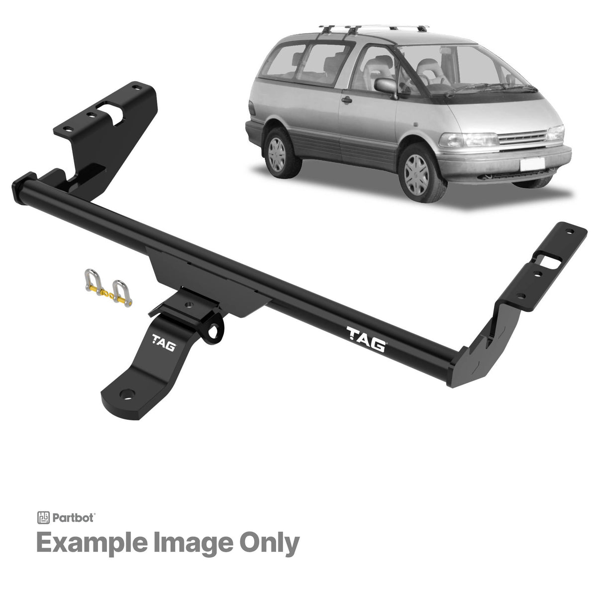 TAG Standard Duty Towbar for Toyota Tarago (01/1990 - 08/2000)