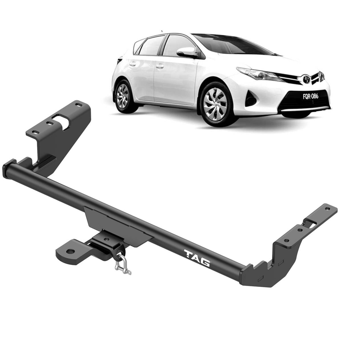 TAG Standard Duty Towbar for Toyota Corolla (01/2012 - 07/2018)