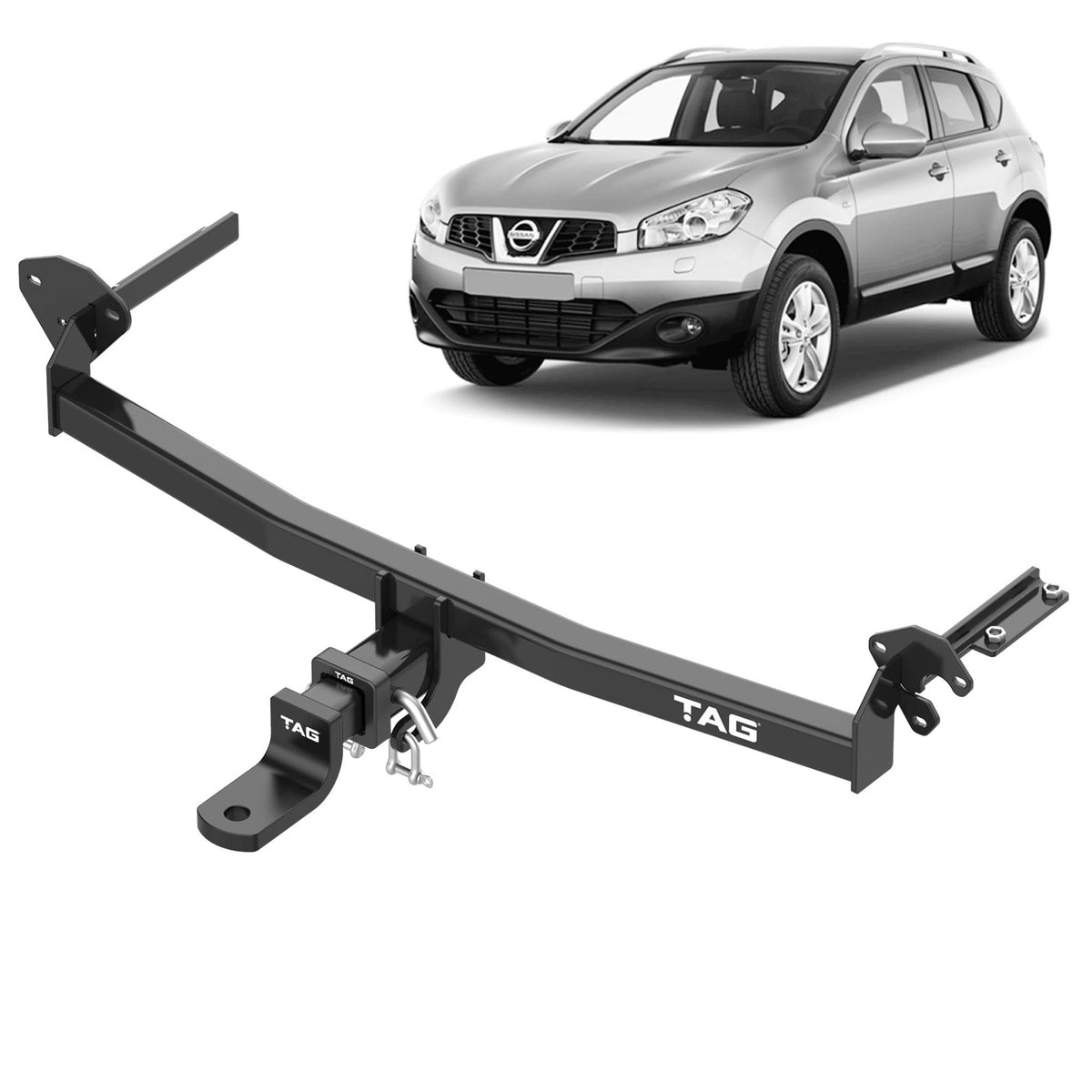 TAG Heavy Duty Towbar for Nissan Dualis (10/2007 - 12/2013)
