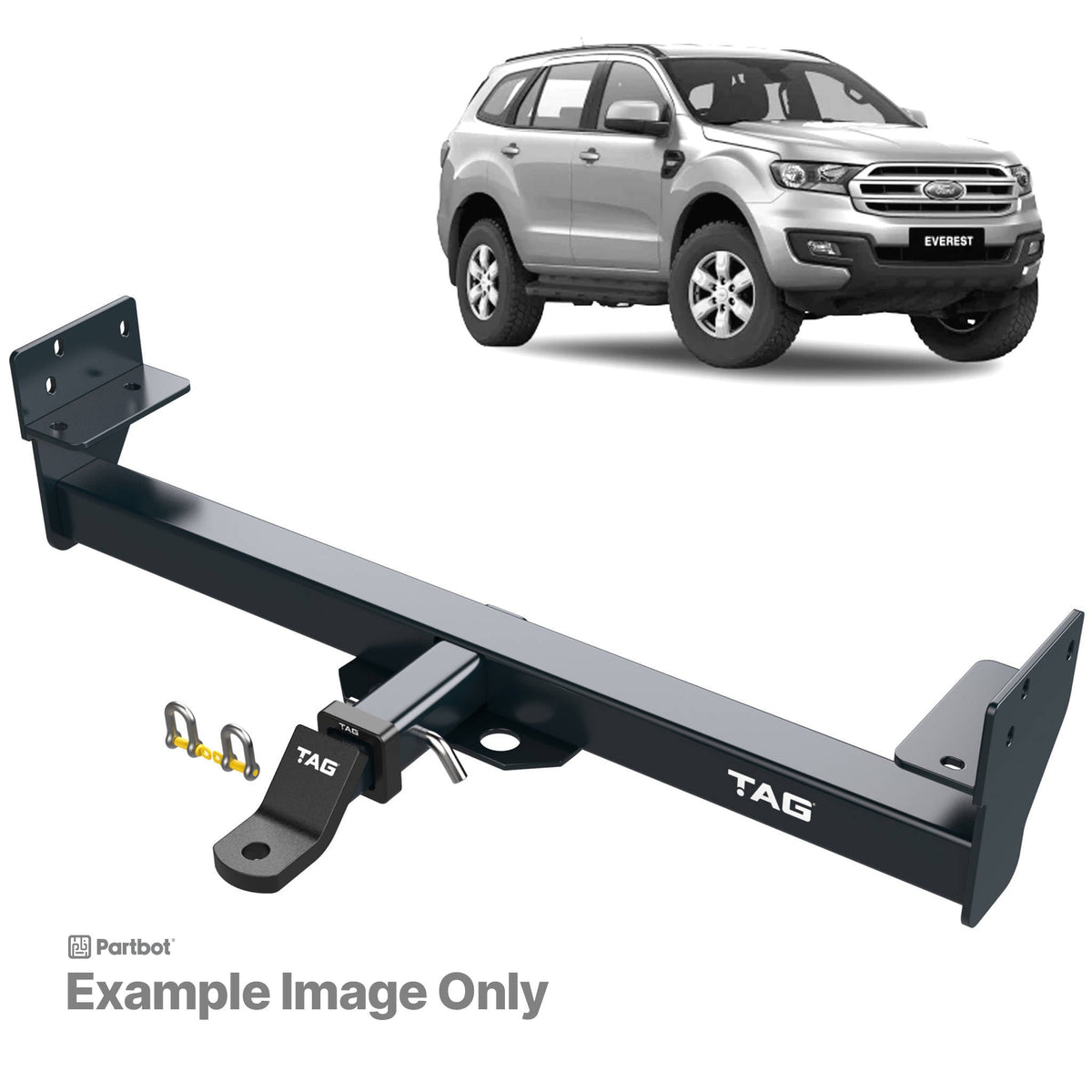 TAG Heavy Duty Towbar for Ford Everest (07/2015 - 05/2022)