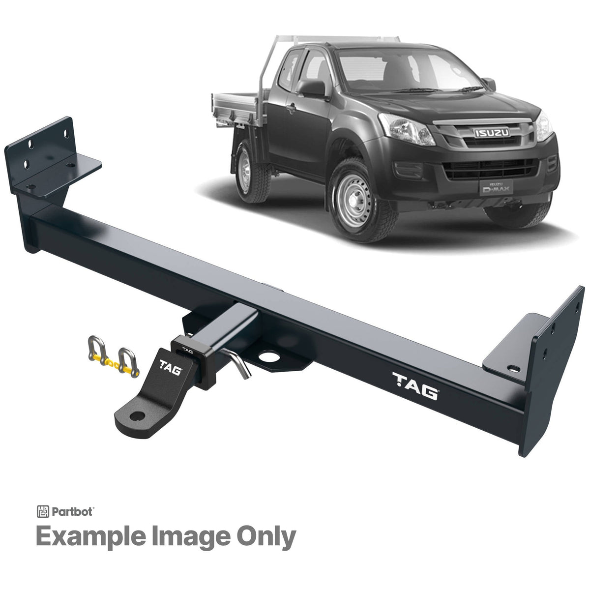 TAG Heavy Duty Towbar for Isuzu D-MAX (06/2012 - 07/2020)