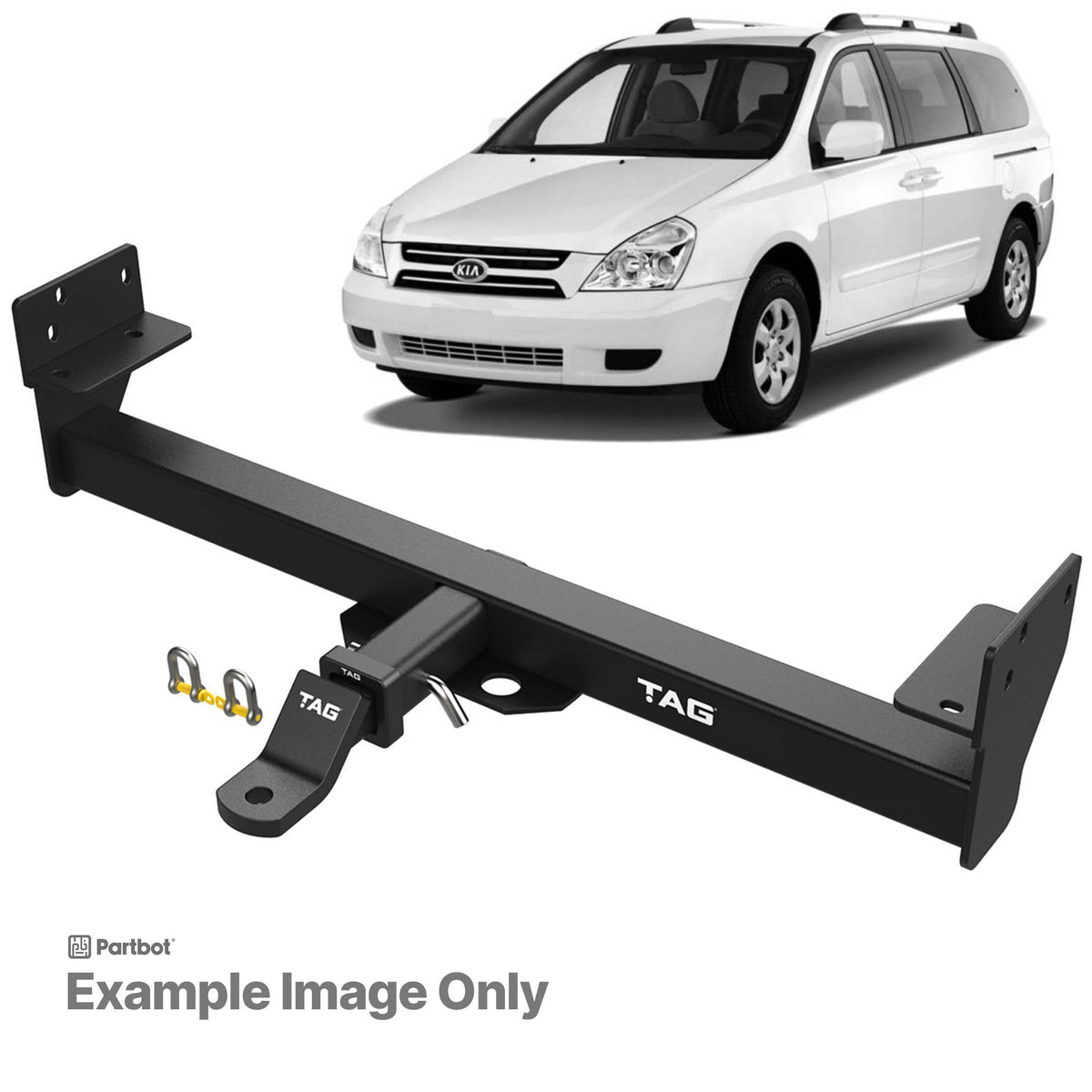 TAG Heavy Duty Towbar for KIA Carnival (08/2006 - 2011)