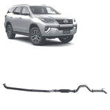 Redback Extreme Duty Exhaust for Toyota Fortuner 2.8L (01/2015 - on)