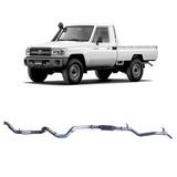 Redback Extreme Duty Exhaust for Toyota Landcruiser 79 Series Single Cab (03/2007 - 10/2016)