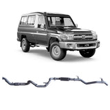 Redback Extreme Duty Exhaust for Toyota Landcruiser 78 Series Troop Carrier (03/2007 - 10/2016)