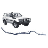 Redback 4x4 Extreme Duty Exhaust for Toyota Landcruiser 80 Series 4.2L 1HD-T/FT (01/1990 - 02/1998)