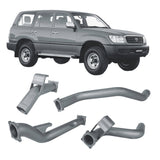 Redback 4x4 Exhaust System for Toyota Landcruiser (03/1998 - 10/2007)