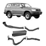 Redback Extreme Duty Exhaust for Toyota Landcruiser 105 Series Wagon (03/1998 - 10/2007)