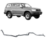 Redback Extreme Duty Exhaust for Toyota Landcruiser 105 Series Wagon (03/1998 - 10/2007)