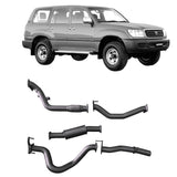 Redback Extreme Duty Exhaust for Toyota Landcruiser 105 Series Wagon (03/1998 - 10/2007)