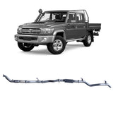 Redback Extreme Duty Exhaust for Toyota Landcruiser 79 Series Double Cab (01/2012 - 10/2016)