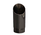 Redback Exhaust Tip Inlet 2.5" Outlet 3"   5" Long Angle Cut