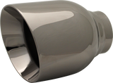 SS TIP AC DW 57 X 100 X 130 BLACK CHROME