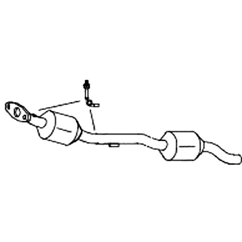 Redback Enviro Catconverters Underfloor for MERCEDES-BENZ M-CLASS (09/1999 - 10/2001)