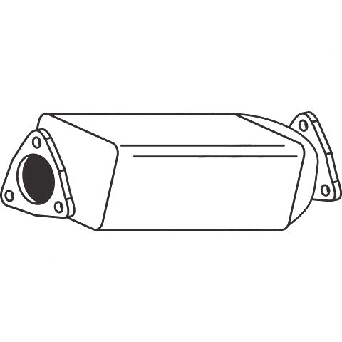 Redback Enviro Catalytic Converter to suit Holden Captiva (01/2006 - 01/2011)