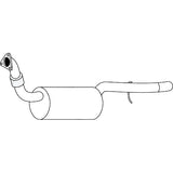 Redback Enviro Catconverters Underfloor to suit Land Rover Discovery 3 (04/2005 - 09/2009), Discovery (07/2004 - 09/2009)