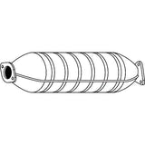 Redback Enviro Catalytic Converter for Hyundai Excel (09/1994 - 06/2000), Accent (12/1995 - 01/2000)