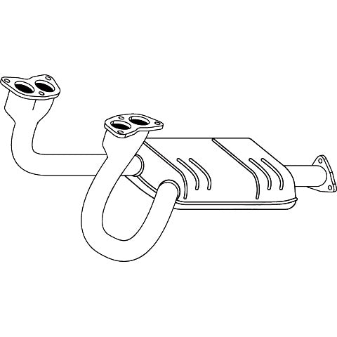 Redback Enviro Catconverters Underfloor to suit Subaru Liberty (01/1989 - 07/1994)