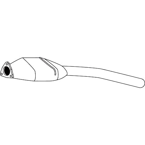 Redback Enviro Catalytic Converter to suit Volvo 740 (08/1985 - 07/1992), 940 (08/1990 - 10/1998)