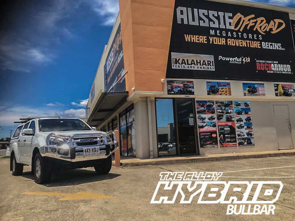 Isuzu DMAX Rockarmor Alloy Bull Bar (2012 - 2016)