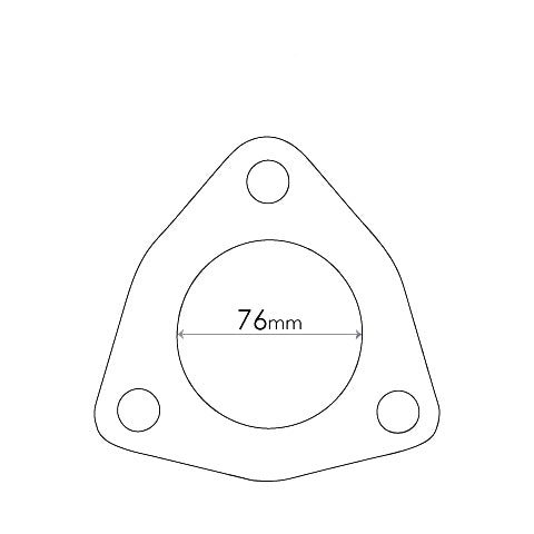 Redback Flange Gasket for various Ford, Audi, Hyundai, Nissan, Mazda, Volkswagen, Honda, Mitsubishi, Suzuki, & Volvo vehicles