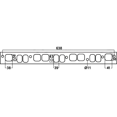 DSF - General Motors Red motor 186ci (3047cc), 6 Cylinders special 12 port