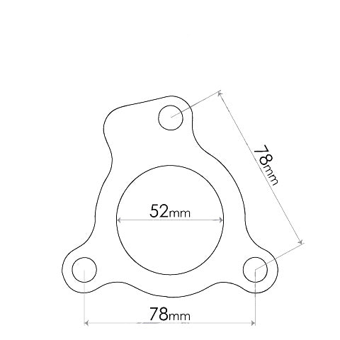 Redback Flange Gasket for various Ford & Mazda vehicles