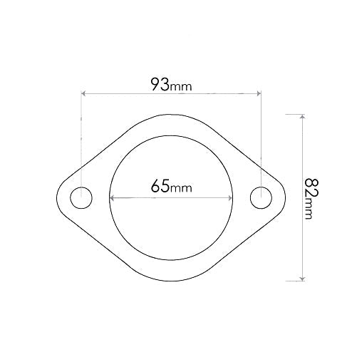 Redback Flange Gasket for various Ford, Hyundai & Mazda vehicles