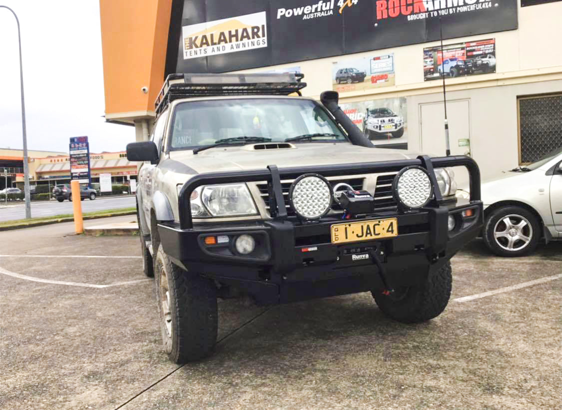 Nissan Patrol GU Patrol Series 97 - 2004 | RockArmor Premium Bull Bar | Also suits Cab Chassis Models