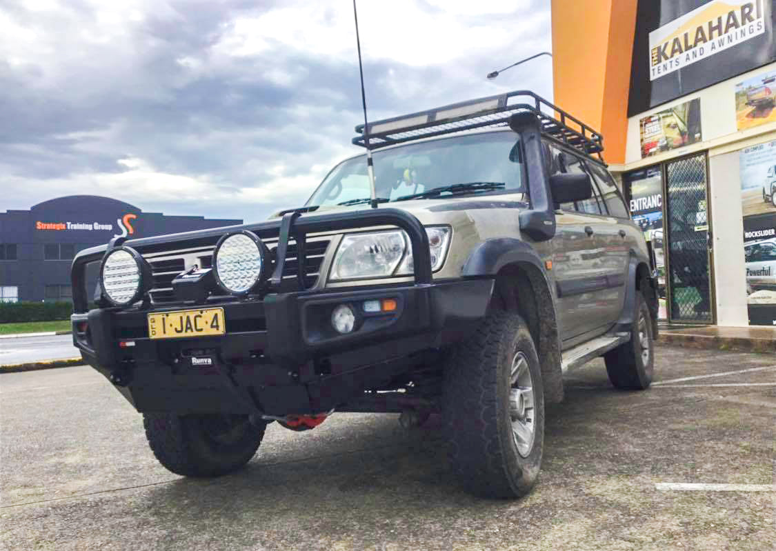 Nissan Patrol GU Patrol Series 97 - 2004 | RockArmor Premium Bull Bar | Also suits Cab Chassis Models