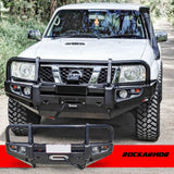 Nissan Y61 GU Patrol 10/2004 - 12/2016 | Rockarmor Premium Series Steel Bull Bar