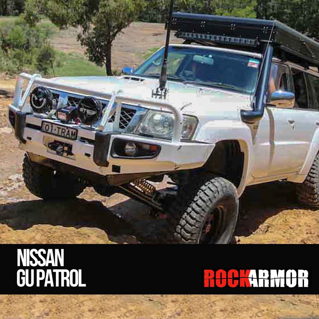 Nissan Y61 GU Patrol 10/2004 - 12/2016 | Rockarmor Premium Series Steel Bull Bar