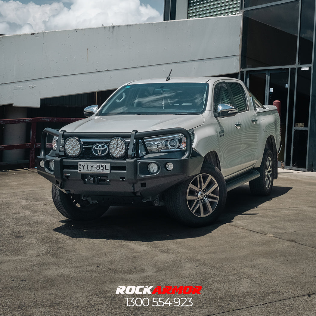 Toyota Hilux 2015 - 08/20 N80 Rockarmor Steel Elite Bull Bar