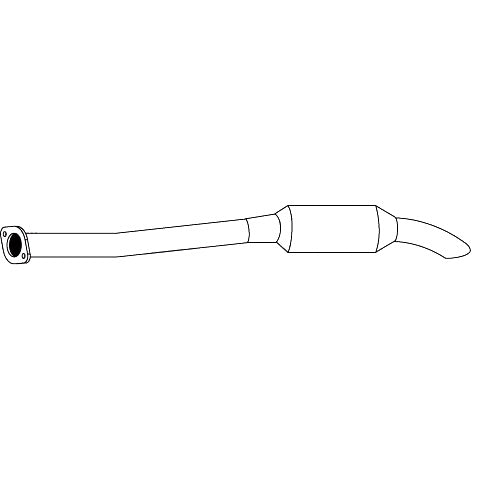 Redback Muffler for Hyundai ILoad (01/2008 - 04/2018), IMAX (02/2008 - 04/2018)