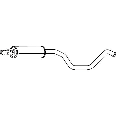 Redback Muffler for Saab 900 (08/1994 - 02/1998)