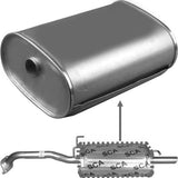 Redback Muffler for Hyundai Excel (09/1994 - 06/2000), Accent (12/1995 - 01/2000)