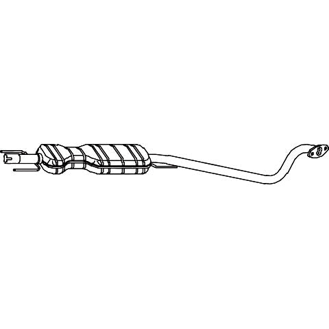 Redback Muffler for Holden Astra (01/1998 - 01/2008)