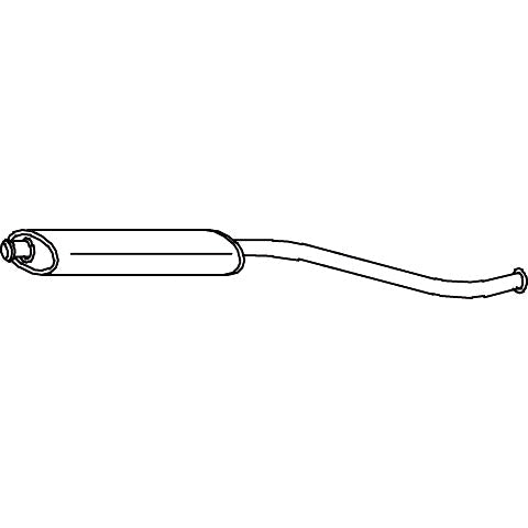 Redback MUFFLERS BOLT-ON for Peugeot 306 (1994 - 2003), Citroen Xsara (1998 - 2005)
