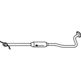 Redback Muffler for Mazda 121 (11/1990 - 1997)