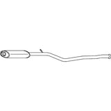 Redback Mufflers Bolt On for Peugeot 206 (02/2001 - 2007)